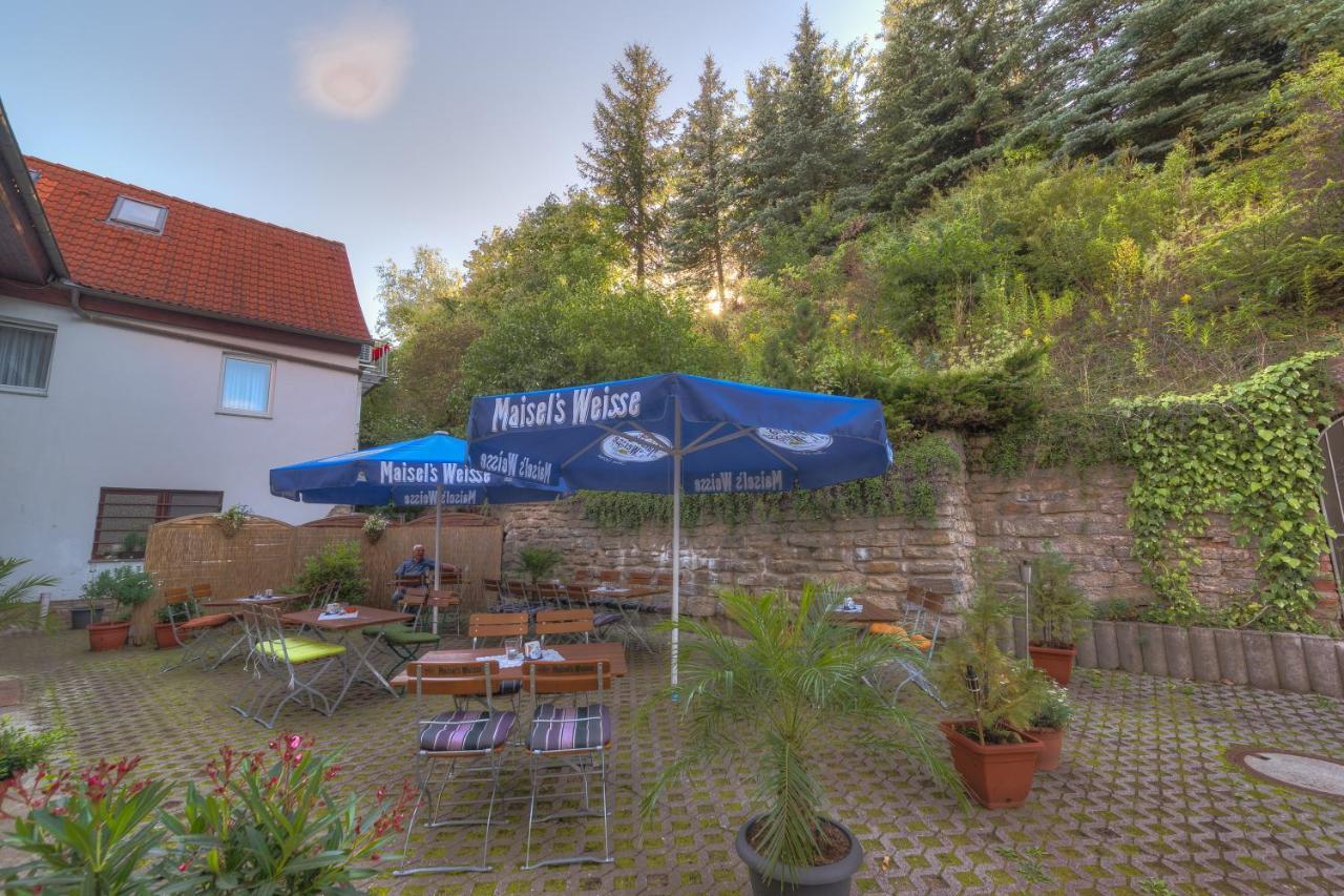 Hotel - Pension & Gaststaette "Alter Koenig" Hettstedt 외부 사진