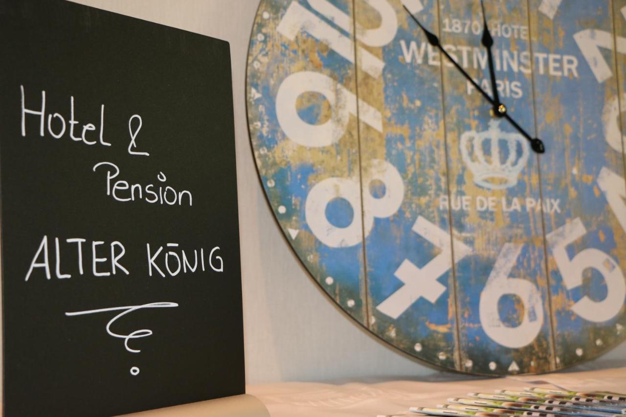 Hotel - Pension & Gaststaette "Alter Koenig" Hettstedt 외부 사진